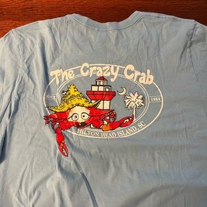 The Crazy Crab Light Blue T-Shirt
